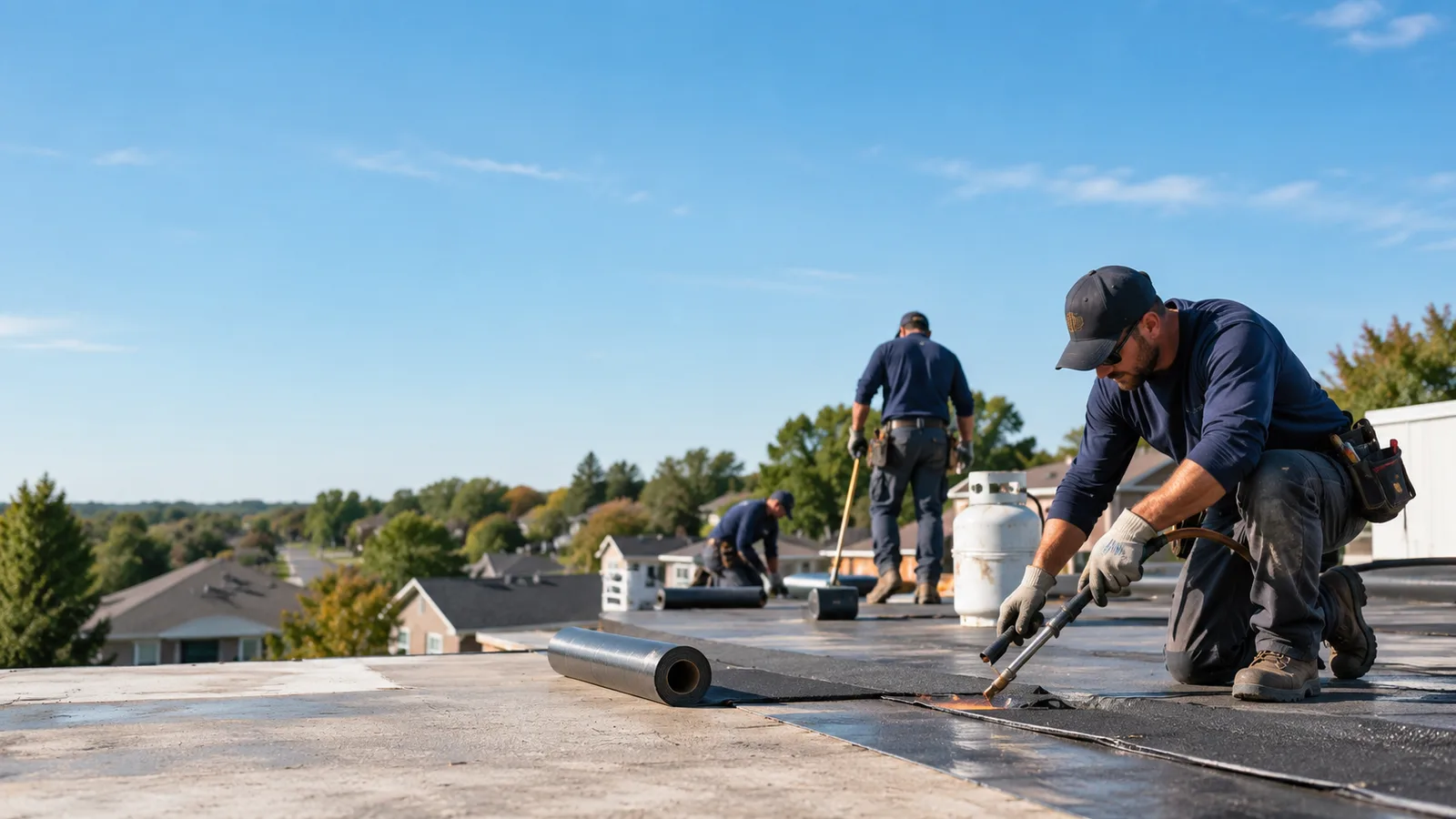Flat Roof Leak Repair providers in Shaw, MS
